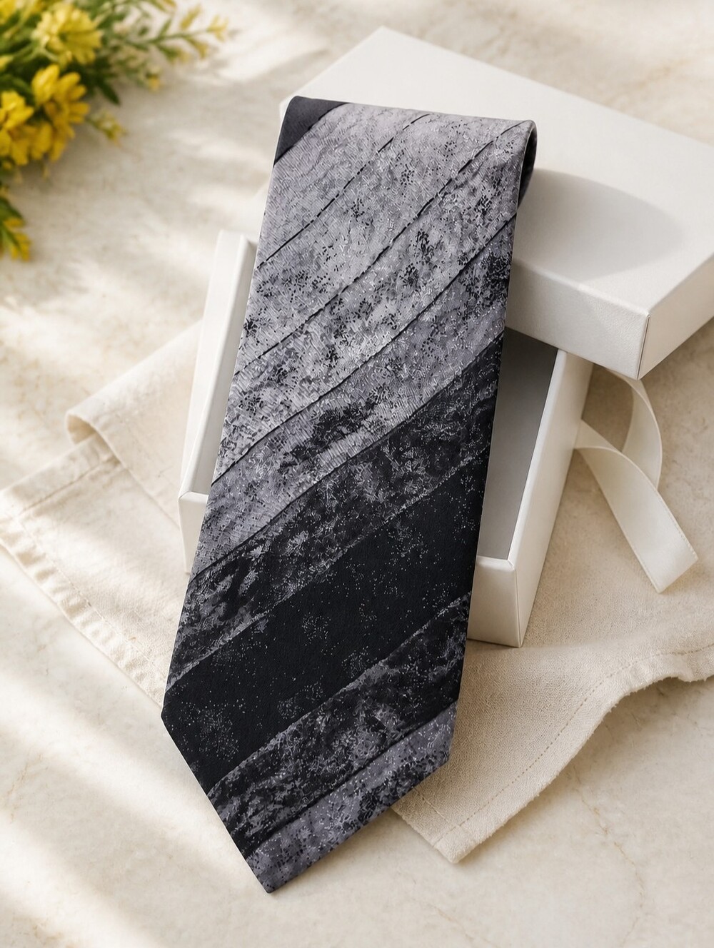 Encrio Coveri Men's 100% Silk Necktie